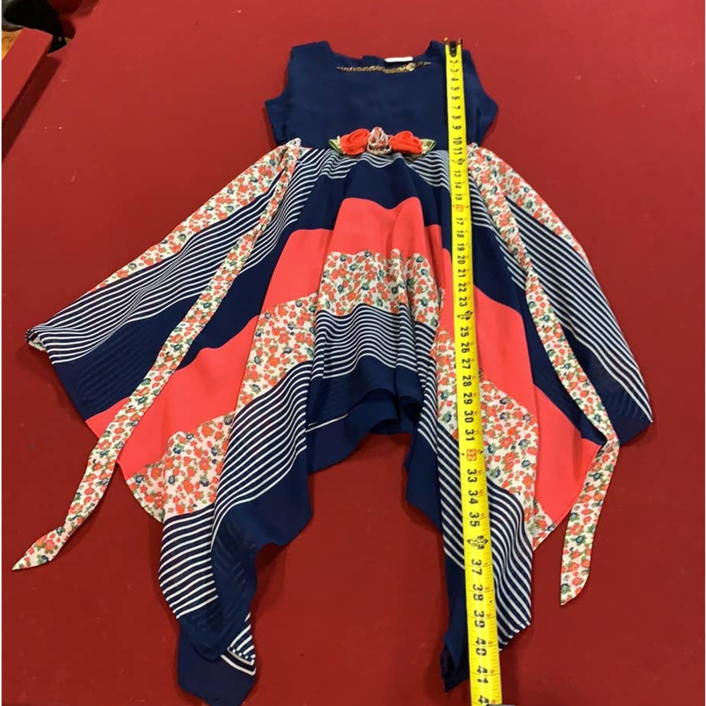 Girls Hi Low Dress by Peppermint - Picture 8 of 11